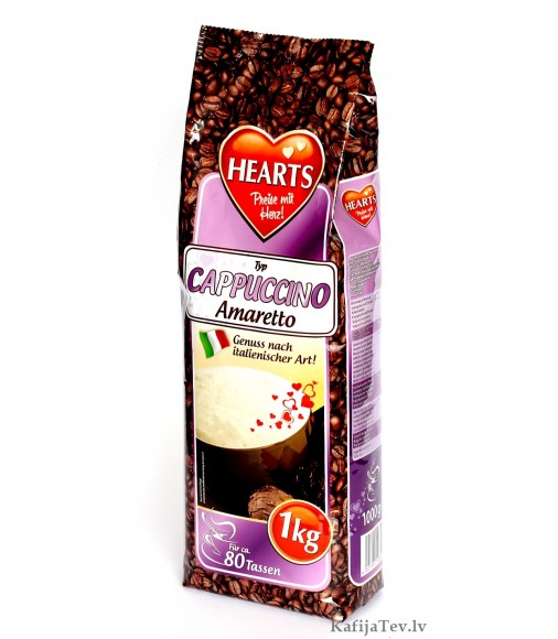 Hearts Cappuccino Amaretto 1kg